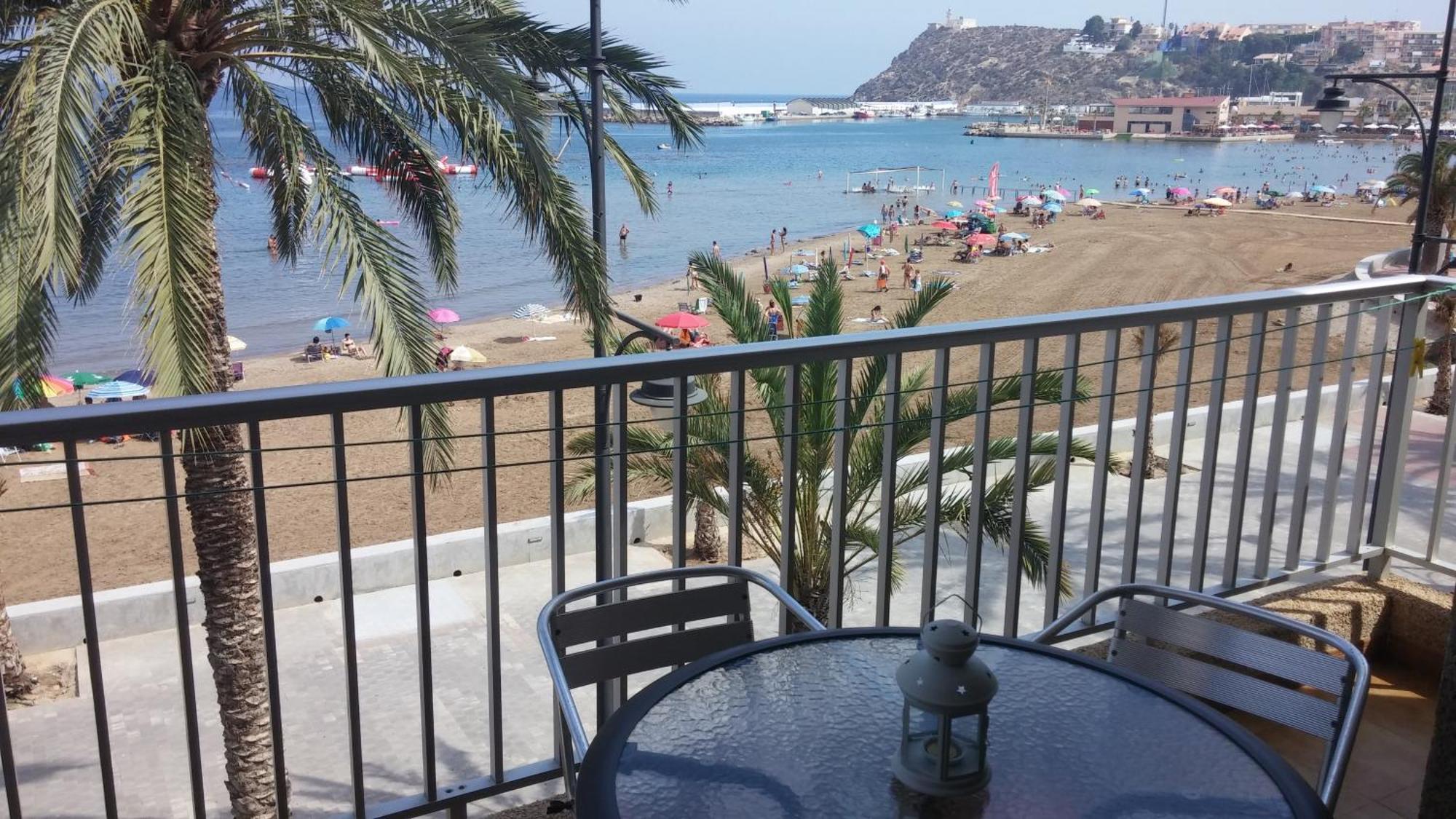 Bahia Mazarron Apartamento En Primera Linea Playa El Puerto de Mazarrón Exterior foto